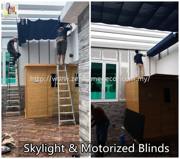 Skylight Motorized Blinds Blinds motorised Motorised Selangor, Malaysia, Kuala Lumpur (KL), Puchong, Shah Alam Supplier, Suppliers, Supply, Supplies | Zen Home Decor