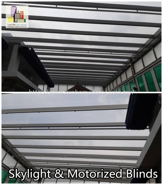 Skylight Motorized Blinds Blinds motorised Motorised Selangor, Malaysia, Kuala Lumpur (KL), Puchong, Shah Alam Supplier, Suppliers, Supply, Supplies | Zen Home Decor