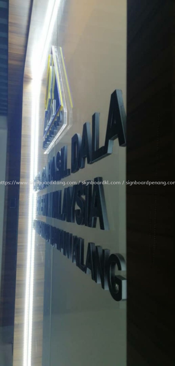 Lhdn 3d Acryic Cut Out Box Up Lettering 3d Signage At Shah Alam Acrylic Box Up