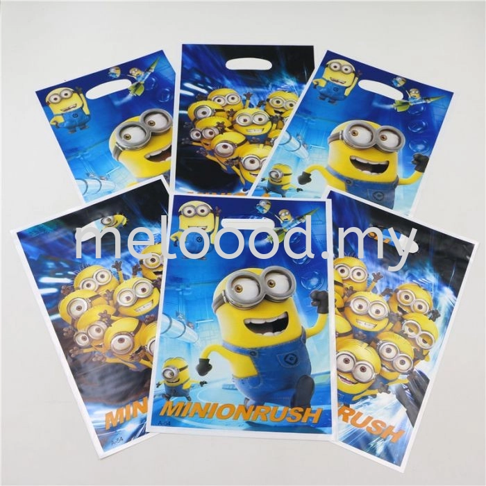 Loot Bag 17x25cm (25g) 10's - Minion