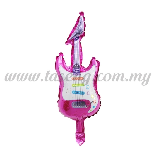 [Cartoon] Mini Foil Balloon *Guitar Red (FB-S-N0018R)