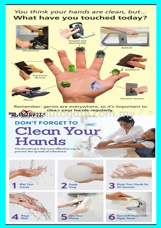 remember washing your hand , this is your responsible