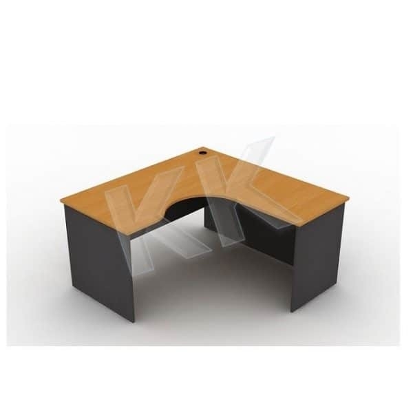 L-Shape Standard Desk KKL1800 (2 Tone) Flexible Wooden Series Wooden Tables Desking Series Johor Bahru (JB), Malaysia, Ulu Tiram, Johor Jaya Supplier, Suppliers, Supply, Supplies | KK Officepoint Sdn Bhd