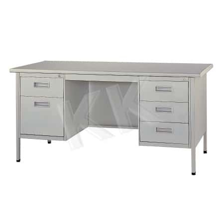 Double Pedestal Steel Desk Steel Desks Desking Series Johor Bahru (JB), Malaysia, Ulu Tiram, Johor Jaya Supplier, Suppliers, Supply, Supplies | KK Officepoint Sdn Bhd