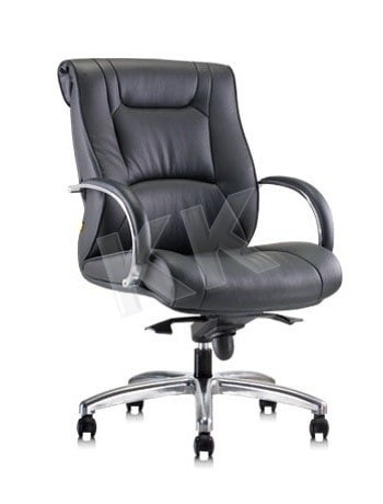 KESS (M) Executive Leather Medium Back Chair Leather Chairs Chairs Series Johor Bahru (JB), Malaysia, Ulu Tiram, Johor Jaya Supplier, Suppliers, Supply, Supplies | KK Officepoint Sdn Bhd