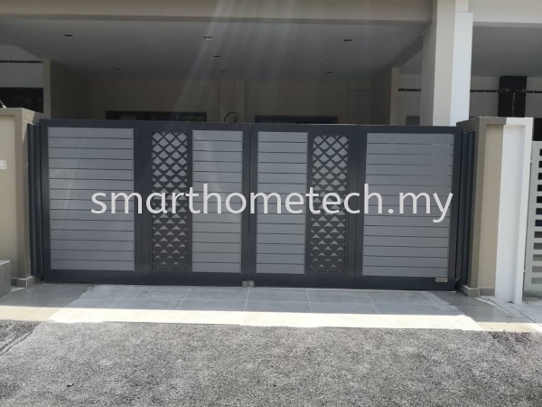 Fully Aluminium Gate _MyGate Aluminium Gate Melaka, Malaysia Supplier, Supply, Supplies, Installation | SmartHome Technology Solution