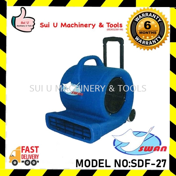 Swan SDF-27 / SDF 27 / SDF27 Floor and Carpet Dryer 900W Floor Blower Fan Kuala Lumpur (KL), Malaysia, Selangor, Setapak Supplier, Suppliers, Supply, Supplies | Sui U Machinery & Tools (M) Sdn Bhd