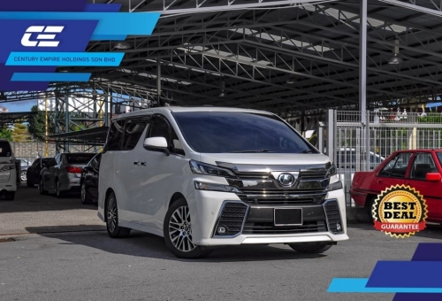 TOYOTA VELLFIRE 2.5L ZAG FULL SPEC 