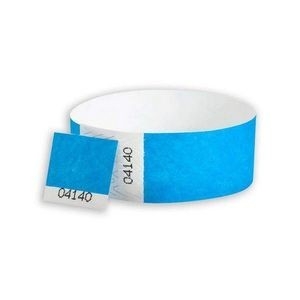 Tyvek wristbands with detachable Stub