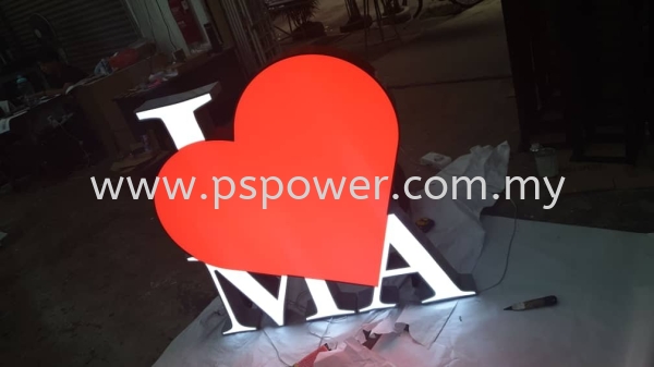 LED Signage - EG Box up with lighting Others Selangor, Malaysia, Kuala Lumpur (KL), Puchong Manufacturer, Maker, Supplier, Supply | PS Power Signs Sdn Bhd