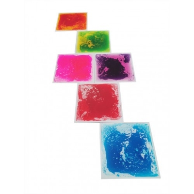 Liquid Sensory Mat 4/set