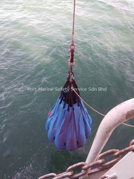 Liferaft davit Load Test Load Test Johor Bahru (JB), Malaysia, Selangor, Sarawak, Sabah, Terengganu Supplier, Provider, Supply | Port Marine Safety Services Sdn Bhd