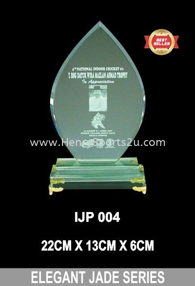 IJP 004 ELEGANT JADE SERIES Elegant Jade Series Trophy Award Trophy, Medal & Plaque Kuala Lumpur (KL), Malaysia, Selangor, Segambut Services, Supplier, Supply, Supplies | Henry Sports