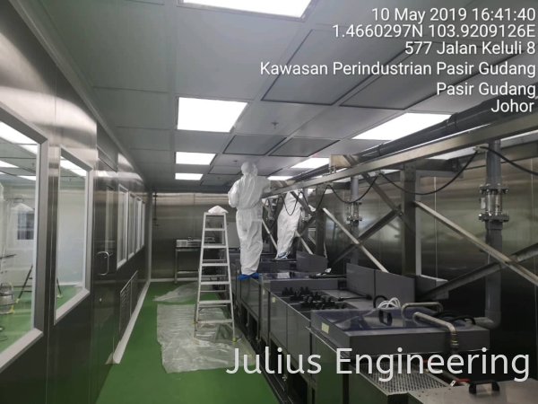 Cleanroom Design & Build Cleanroom Design & Build Johor Bahru (JB), Malaysia Service | Julius Engineering Sdn Bhd