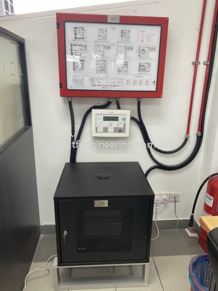 Fire Alam Repeater And Mimic Display  Wet And Dry Fire Fighting System Design and Build Fire Fighting System Johor Bahru (JB), Malaysia, Selangor, Kuala Lumpur (KL), Shah Alam Supplier, Supply, Supplies, Service | TF Engineering Services Sdn Bhd