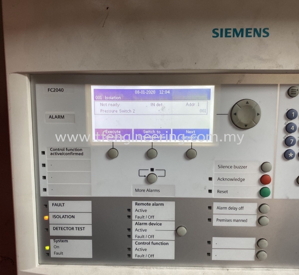 Fire Alam Panel  Wet And Dry Fire Fighting System Design and Build Fire Fighting System Johor Bahru (JB), Malaysia, Selangor, Kuala Lumpur (KL), Shah Alam Supplier, Supply, Supplies, Service | TF Engineering Services Sdn Bhd