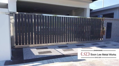 Stainless Steel Main Gate