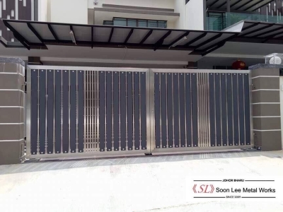 Stainless Steel Main Gate