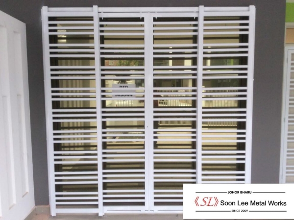 Powder Coated Metal Door Grill / Window Grill Mild Steel Door Grille GRILLE Johor Bahru (JB), Malaysia, Ulu Tiram Supplier, Suppliers, Supply, Supplies | Soon Lee Steel & Iron Works Sdn Bhd