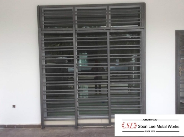Powder Coated Metal Door Grill / Window Grill Mild Steel Door Grille GRILLE Johor Bahru (JB), Malaysia, Ulu Tiram Supplier, Suppliers, Supply, Supplies | Soon Lee Steel & Iron Works Sdn Bhd