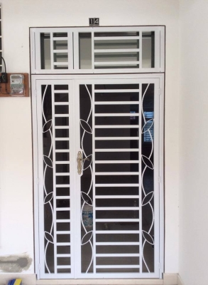 Powder Coated Metal Door Grill / Window Grill