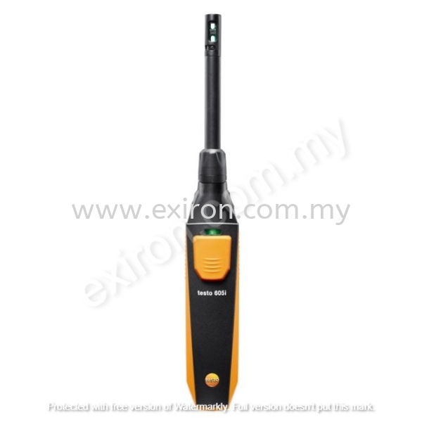 Testo  Thermohygrometer operated via smartphone 605i Testo Measurement Solution Selangor, Malaysia, Kuala Lumpur (KL), Puchong Supplier, Suppliers, Supply, Supplies | Exiron Parts Supply Sdn Bhd
