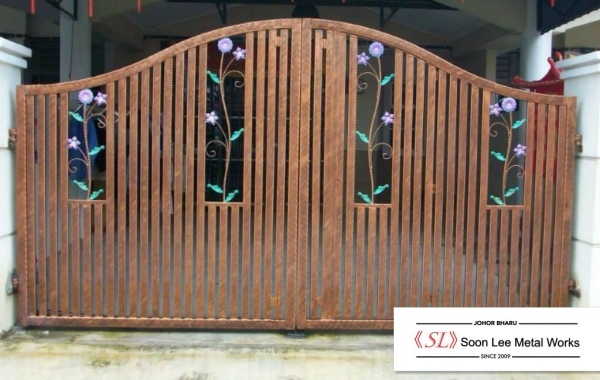 Metal Main Gate Mild Steel Gate GATE Johor Bahru (JB), Malaysia, Ulu Tiram Supplier, Suppliers, Supply, Supplies | Soon Lee Steel & Iron Works Sdn Bhd