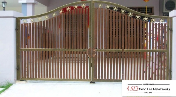 Metal Main Gate Mild Steel Gate GATE Johor Bahru (JB), Malaysia, Ulu Tiram Supplier, Suppliers, Supply, Supplies | Soon Lee Steel & Iron Works Sdn Bhd