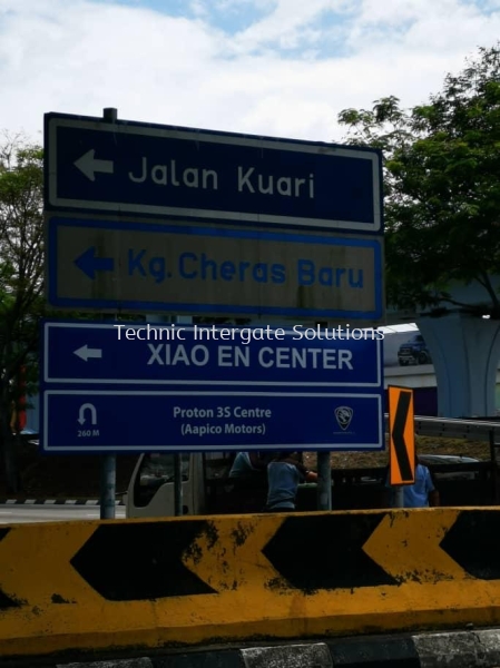 Road Signage  Road Sign Kuala Lumpur (KL), Malaysia, Selangor, Mont Kiara Manufacturer, Supplier, Supply, Supplies | Intergate Solutions Sdn Bhd