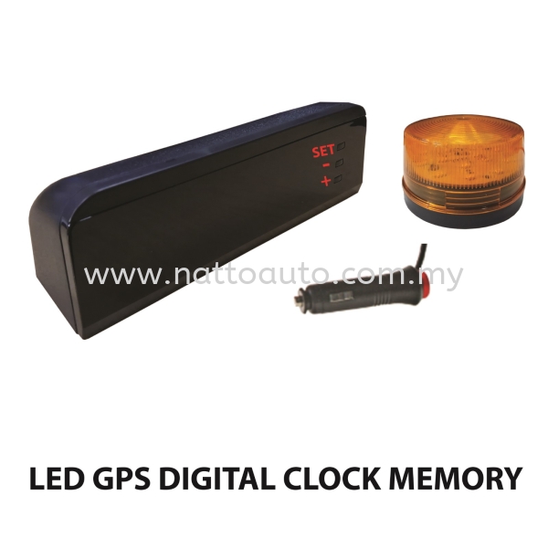 High Quality Bus Digital Clock Led Timing Clock with  speed limit beacon light warning Auto setting time with GPS Digital Clock Horn, Digital Clock Kuala Lumpur (KL), Malaysia, Pahang, Selangor, Kuantan Supplier, Suppliers, Supply, Supplies | Natto Auto & Engineering Sdn Bhd