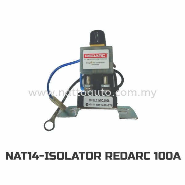 100AMP DUAL BATTERY ISOLATOR SOLENOID Isolator Battery Charger, Inverter, Converter, USB Ports Car Charger, voltmeter Kuala Lumpur (KL), Malaysia, Pahang, Selangor, Kuantan Supplier, Suppliers, Supply, Supplies | Natto Auto & Engineering Sdn Bhd