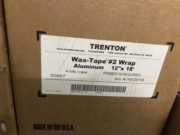 Treton Wax-Tape Wrap Aluminum (12"x18") Wrap Wax Tape Johor Bahru (JB), Malaysia, Masai Supplier, Suppliers, Supply, Supplies | Glory Interlink Sdn Bhd