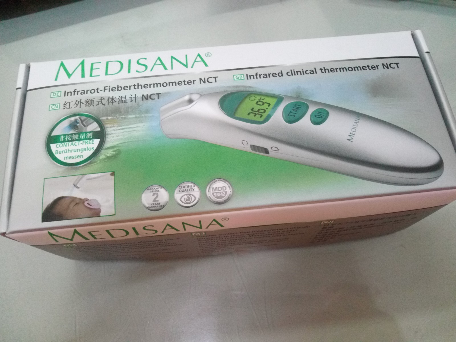 Medisana forehead thermometer