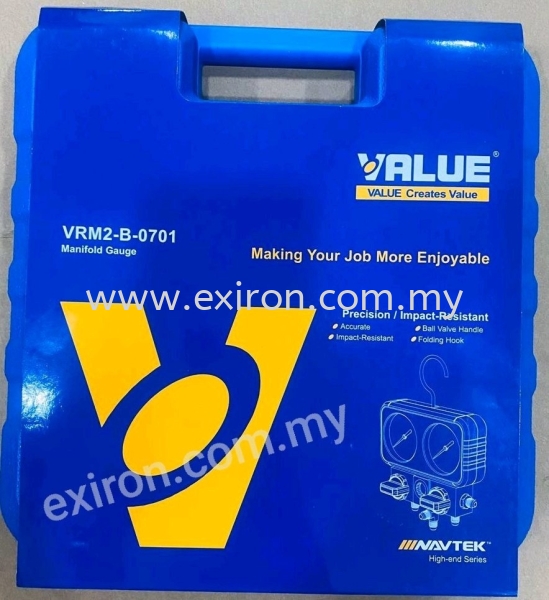 Value Manifold Gauge Set ( VRM2-B-0701) VALUE Tool & Accessories Selangor, Malaysia, Kuala Lumpur (KL), Puchong Supplier, Suppliers, Supply, Supplies | Exiron Parts Supply Sdn Bhd