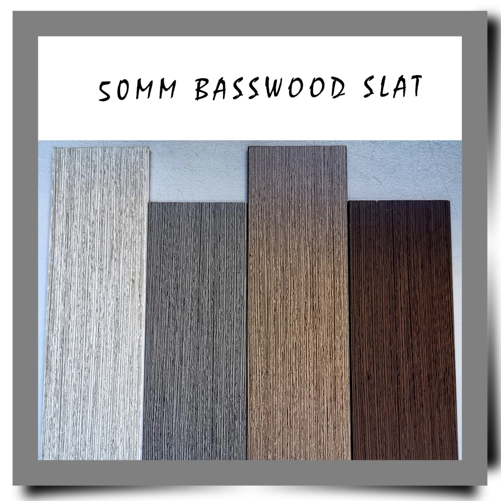 50MM Basswood Slat