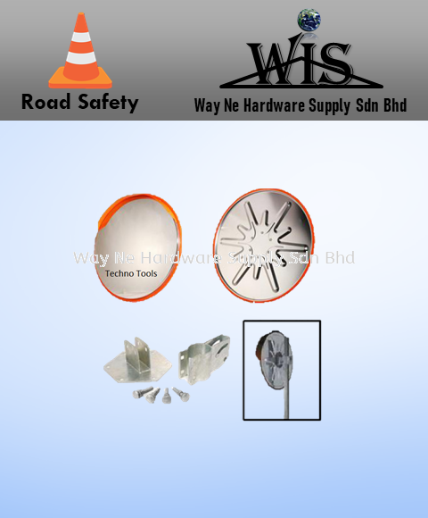 Convex Mirror Stainless Steel Mirror Road Safety  Equipment Selangor, Malaysia, Kuala Lumpur (KL), Klang Supplier, Suppliers, Supply, Supplies | Way Ne Hardware Supply Sdn Bhd