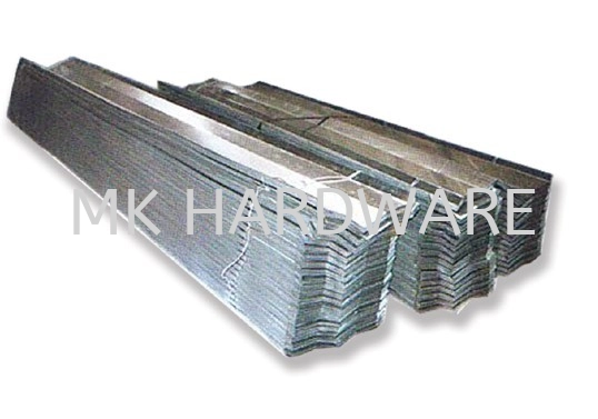 ZINC-GALVANISED ROOF RIDGES