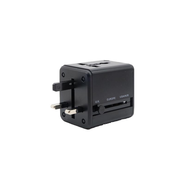 MC802 TRAVEL ADAPTOR - DUAL USB PORT - 2.1A FAST CHARGE Travel Products Malaysia, Singapore, KL, Selangor Supplier, Suppliers, Supply, Supplies | Thumbtech Global Sdn Bhd
