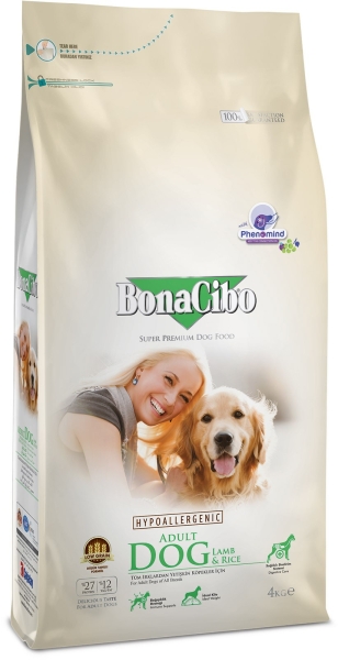 BonaCibo Adult Dog Lamb & Rice 4kg BonaCibo Dog BonaCibo Malaysia, Selangor, Kuala Lumpur (KL), Puchong Distributor, Supplier, Supply, Supplies | Progenesis Group Sdn Bhd