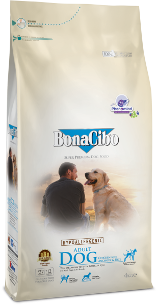 BonaCibo Adult Dog Chicken With Anchovy & Rice 4kg BonaCibo Dog BonaCibo Malaysia, Selangor, Kuala Lumpur (KL), Puchong Distributor, Supplier, Supply, Supplies | Progenesis Group Sdn Bhd