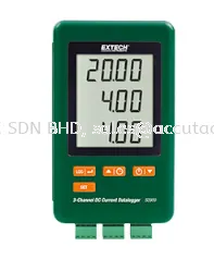 Extech SD900: 3-Channel DC Current Datalogger