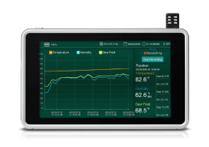 RH550: Humidity/Temperature Chart Recorder with Touch Screen