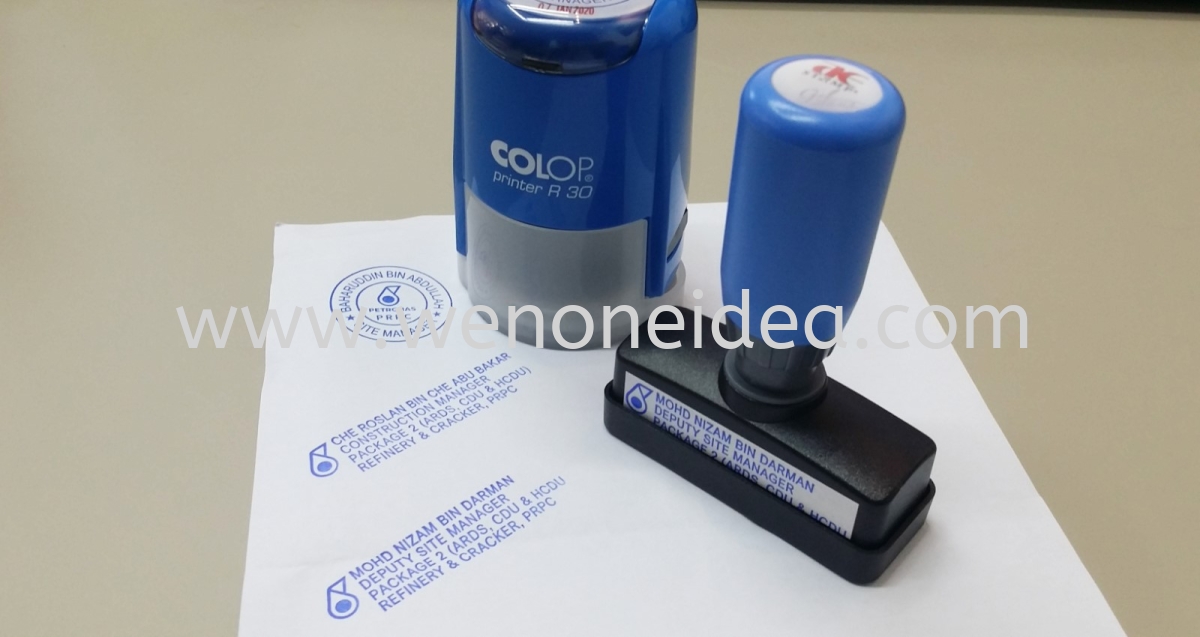 Handy Rubber Stamp /CEO Handy Stamp Ready In 24HOURS Johor Bahru