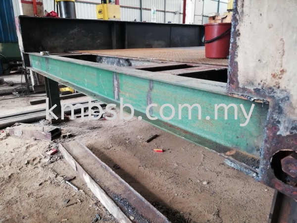 I Beam (Front & Rear) Upkeep Weighing Bridge Services And Repair of Road Construction Machinery Malaysia, Selangor, Kuala Lumpur (KL), Klang Setup, Installation, Service | Kejuruteraan Magma Bersatu Sdn Bhd