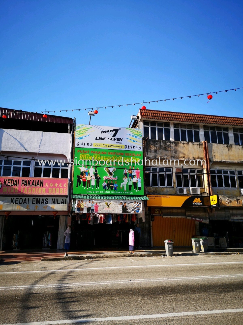 MING FOONG ENTERPRISE BILLBOARD WITH 3D LED FRONTLIT LETTERING & LOGO, NILAI SIGNAGE, BILLBOARD, #signboard nilai 