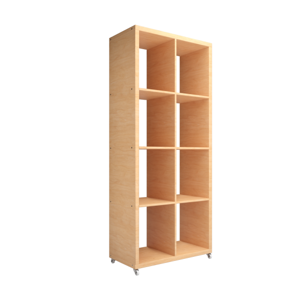 QU036 8 Hole Bookshelf Nature Shelf  Classroom Shelf  School Furniture Johor Bahru JB Malaysia Supplier & Supply | I Education Solution