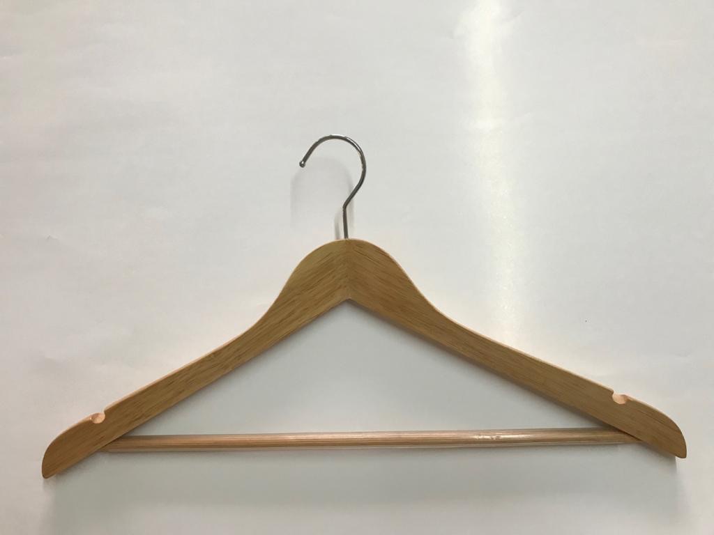 Trouser clamp hanger Hanger With Bar