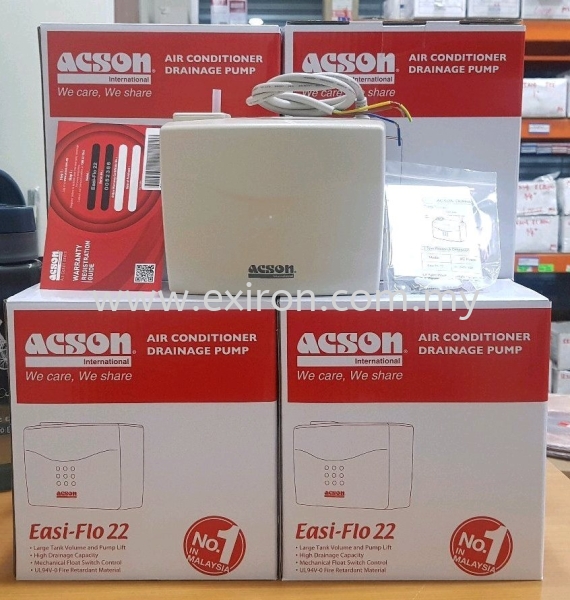 ACSON  AIR CONDITIONER DRAINAGE PUMP EASI-FLO 22 ACSON Tool & Accessories Selangor, Malaysia, Kuala Lumpur (KL), Puchong Supplier, Suppliers, Supply, Supplies | Exiron Parts Supply Sdn Bhd