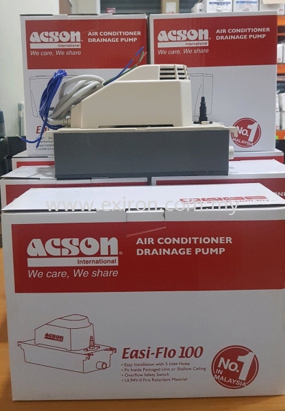 ACSON AIR CONDITIONER DRAINAGE PUMP EASI-FLO 100 ACSON Tool & Accessories Selangor, Malaysia, Kuala Lumpur (KL), Puchong Supplier, Suppliers, Supply, Supplies | Exiron Parts Supply Sdn Bhd