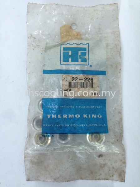 22-226 Valve Thermo King Genuine Part Selangor, Malaysia, Kuala Lumpur (KL), Seri Kembangan Supplier, Suppliers, Supply, Supplies | M.S. Cooling Equipments Sdn Bhd